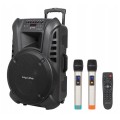 Głośnik Bluetooth kolumna mobilna mikrofon karaoke USB SD