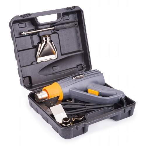 Opalarka elektryczna mocna 2000W 2 biegi akcesoria