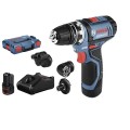 Wkrętarka Bosch 12V wiertarka akumulatorowa 2x akumulator 2Ah walizka