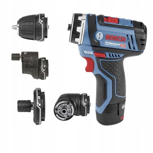 Wkrętarka Bosch 12V wiertarka akumulatorowa 2x akumulator 2Ah walizka