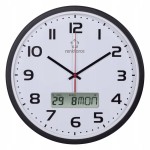 Zegar ścienny sterowany RADIOWO auto czas 32cm