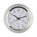 Zegar ścienny sterowany radiowo temperatura 34cm