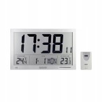 Zegar sterowany radiowo czujnik zewnętrzny °C
