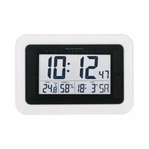 Zegar sterowany radiowo DCF77 automat temperatura