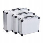 ZESTAW WALIZEK 3x walizka aluminiowa narzędziowa na kluczyk