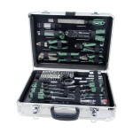 Zestaw narzędziowy walizka aluminiowa solidne narzędzia w walizce 108 ele