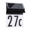 Numer domu podświetlany lampa solarna LED IP44