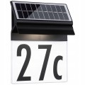 Numer domu podświetlany lampa solarna LED IP44