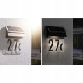 Numer domu podświetlany lampa solarna LED IP44
