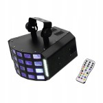 Stroboskop DMX efekty LED DJ pilot