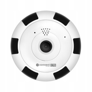 Kamera WiFi wewnętrzna aplikacja Tuya mikrofon głośnik alarm