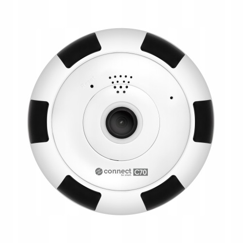 Kamera WiFi wewnętrzna Tuya mikrofon głośnik alarm