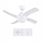 Wentylator sufitowy wiatrak pilot lampa 2w1