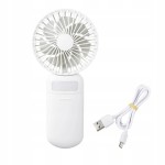 Wentylator ręczny akumulatorowy lusterko