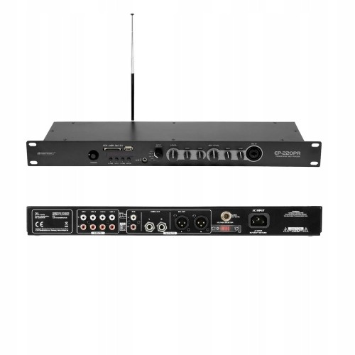 Przedwzmacniacz MP3 Radio FM Bluetooth SD USB Omnitronic