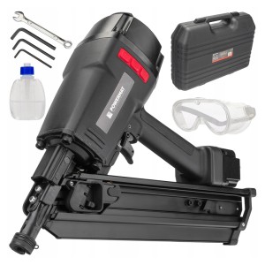 Gwoździarka pneumatyczna taśmowa 50-90mm walizka