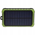 Powerbank solarny 10000 mAh ładowarka na dynamo na korbkę