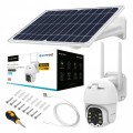 Kamera solarna 4G zewnętrzna Tuya mikrofon głośnik alarm