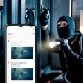 Kamera solarna 4G zewnętrzna Tuya mikrofon głośnik alarm