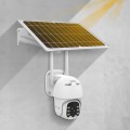 Kamera solarna 4G zewnętrzna Tuya mikrofon głośnik alarm