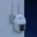 Kamera solarna 4G zewnętrzna Tuya mikrofon głośnik alarm