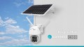 Kamera solarna 4G zewnętrzna Tuya mikrofon głośnik alarm