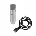 Mikrofon STUDYJNY pojemnościowy DJ 48V 18mm 3/4"