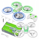 Dron AKROBACJE powrót 3 TRYBY żyroskop EFEKTY LED