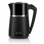 Czajnik elektryczny HYUNDAI bezprzewodowy CZARNY 1.7L 2200W płyta grzewcza