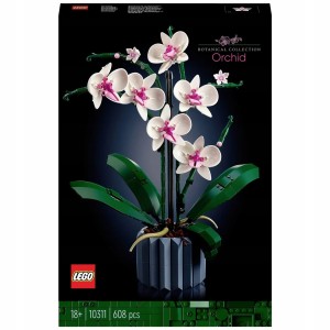 LEGO ICONS orchidea 10311 kwiat z lego 608 elementów