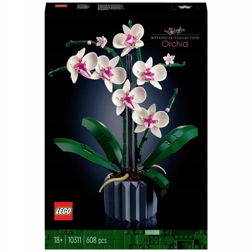LEGO ICONS orchidea 10311 kwiat z lego 608 elementów
