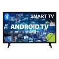 Telewizor smart tv Android 24 cale HD WiFi DVB-T2 HEVC Netflix 230V i 12V