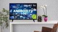 Telewizor smart tv Android 24 cale HD WiFi DVB-T2 HEVC Netflix 230V i 12V