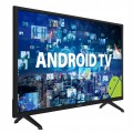 Telewizor smart tv Android 24 cale HD WiFi DVB-T2 HEVC Netflix 230V i 12V