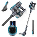 Odkurzacz akumulatorowy pionowy cyklonowy 2w1 Eta Fenix Blue Led 25.2V
