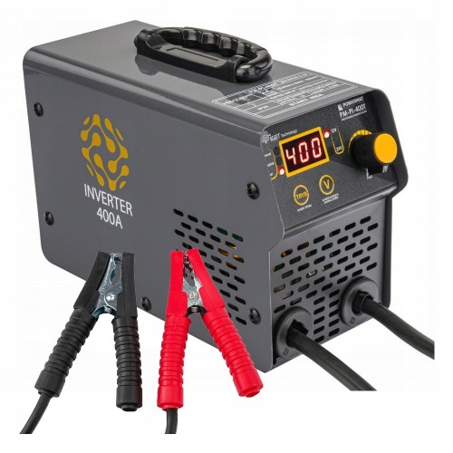 Prostownik akumulatorowy inwertorowy z rozruchem 400A 12/24 V ładowarka 40A