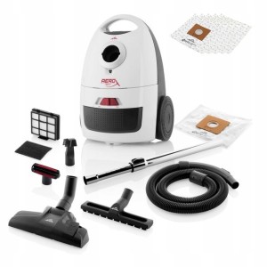 Odkurzacz workowy ekologiczny ETA Aero ECO 700W 2L HEPA dodatkowe WORKI