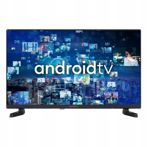 Telewizor smart Android TV 32 cale WiFi Bluetooth DVBT2 aplikacje Netflix