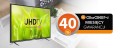 Telewizor smart Android TV 32 cale WiFi Bluetooth DVBT2 aplikacje Netflix
