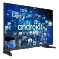 Telewizor smart Android TV 32 cale WiFi Bluetooth DVBT2 aplikacje Netflix