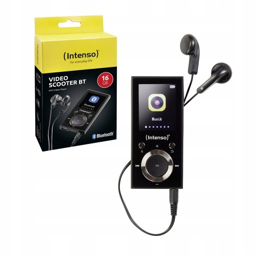 Odtwarzacz MP3 z Bluetooth Intenso wyświetlacz 1.8 cala 16GB