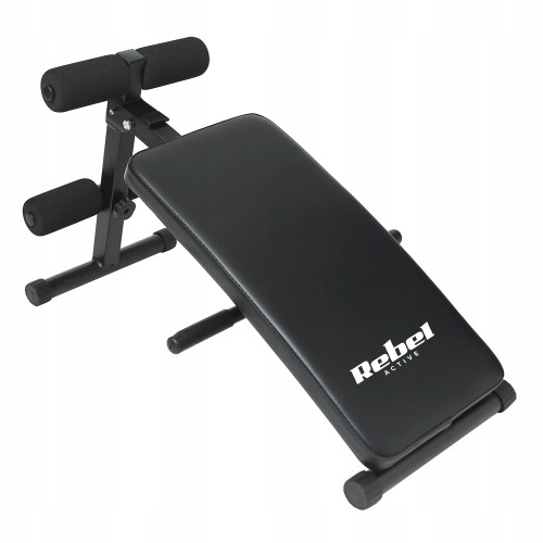 Ławka treningowa ławeczka skośna do ćwiczenia mięśni brzucha Active do 120kg