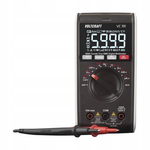 Multimetr uniwersalny miernik bezkontaktowy wyświetlacz latarka CATIII 600V