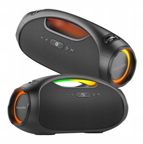 glosnik-przenosny-bluetooth-kruger-matz-60w-x-bass-usb-aux-ipx6-rgb-led