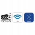 Radio internetowe DAB+ tuner radiowy FM WiFi Bluetooth DLNA WLAN MP3 pilot