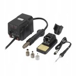 Stacja lutownicza 2w1 HOT AIR SMD kolba lutownicza 480 stopni 360W