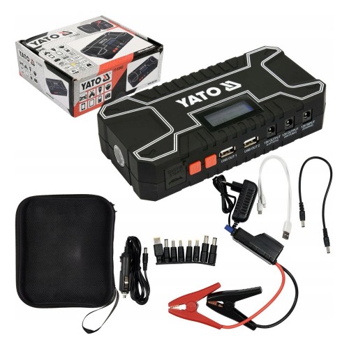 Urządzenie rozruchowe do auta powerbank 12000mA 12V jump starter YATO