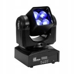 Reflektor sceniczny Dj STROBOSKOP ruchoma głowa LED 4x 9W RGBW DMX Eurolite