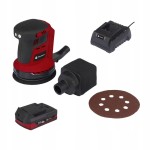 Szlifierka mimośrodkowa AKUMULATOROWA zestaw ładowarka akumulator 20 V 2 Ah