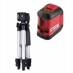 Laser krzyżowy poziomica 8 m STATYW ALUMINIOWY samopoziomujący TOOLCRAFT